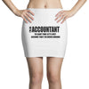 i am an accountant t shirt funny profession shirt tee gift for account Mini Skirts