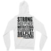 Strong Independent Motivated Gemini Zipper Hoodie