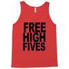 free high fives t shirt x large funny humor geek awesome highfive cool Tank Top