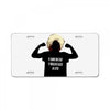 khabib nurmagomedov silouhette License Plate