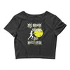 halloween runner Crop Top