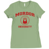 mordor university Ladies Fitted T-Shirt