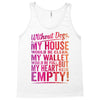 my heart is empty Tank Top