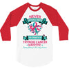 Thyroid Cancer Warrior 3/4 Sleeve Shirt