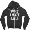 totes amaze balls Zipper Hoodie