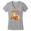 pavlov's cat Women's V-Neck T-Shirt