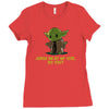 size matters not Ladies Fitted T-Shirt