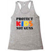 protect kids not guns Racerback Tank