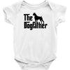 the dogfather boxer Baby Onesie