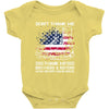 Veteran Don't Thank Me Thank My Brothers &amp; Sisters Who Never Came Back Baby Bodysuit