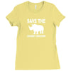 chubby unicorn Ladies Fitted T-Shirt