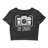 oh snap Crop Top
