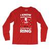 i know when those sleigh bells ring Long Sleeve Shirts