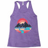 camp river Racerback Tank