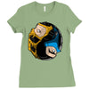 fire and ice Ladies Fitted T-Shirt