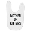 mother of kittens Baby Bibs