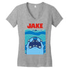 ooomity isle Women's V-Neck T-Shirt