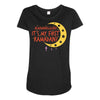 Alhamdullillah It's My First Ramadan Maternity Scoop Neck T-shirt