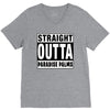straight outta paradise palms V-Neck Tee