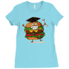 pass the nutrition test Ladies Fitted T-Shirt
