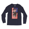 july 4th skull Long Sleeve Shirts