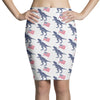 Patriotic T-Rex Pencil Skirts