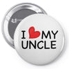 I Love My Uncle Pin-back button