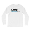 lamp   brick tamland likes this facebook thumbs up mens white t shirt Long Sleeve Shirts