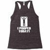 novelty funny humor tee graphic Racerback Tank