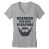 mens bearded Women's V-Neck T-Shirt