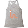 cacing bae senyum Racerback Tank