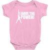 he man 80s retro cartoon cool funky Baby Onesie