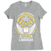 I Own It Forever The Title Librarian Ladies Fitted T-Shirt