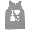 i love house music dj baseball Tank Top