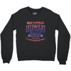 meine tochter ist t&auml;towiert Crewneck Sweatshirt