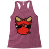 devil face 2 Racerback Tank