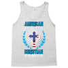 American by Birth Christian By the Grace of God Tank Top