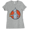 vault bot Ladies Fitted T-Shirt