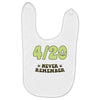 never remember Baby Bibs