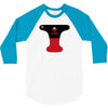 pool black red 3/4 Sleeve Shirt