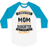 Super Cool Mom Of A Freaking Awesome Granddaughter 3/4 Sleeve Shirt