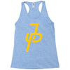 jake paul yellow Racerback Tank
