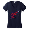stars and stripes Women's V-Neck T-Shirt