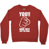 you have just lost the game  funny computer internet humour Crewneck Sweatshirt