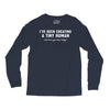i've been creating a tiny human Long Sleeve Shirts