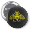 patron tequila logo Pin-back button