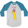 homer donuts 3/4 Sleeve Shirt