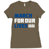 March For Our Lives Ladies Fitted T-Shirt