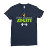 plant powered athlete Ladies Fitted T-Shirt