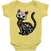 loco coco skul cat Baby Bodysuit